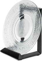 Red Co. 8” Decorative Metal Display Plate Stand and Art Holder Easel in Black - Image 3