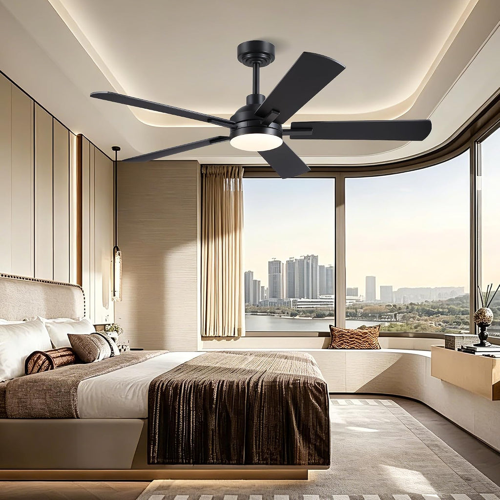 jsaitee ceiling fans with lights - 52inch low, view 9