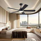 jsaitee ceiling fans with lights - 52inch low, view 9