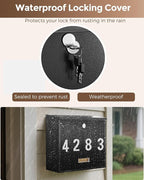 LAND·VOI Locking Wall-Mount Mailbox - Image 2