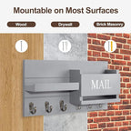 Lwenki Mail Organizer for Wall Mount – Key Holder - Image 7