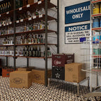 Regal Altair 21" Deep x 24" Wide x 8" Height Wire Shelving Kit | 1-Tier | NSF - Image 7