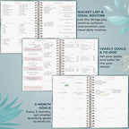 PLANBERRY Large Hourly Schedule Planner Premium – Undated Organizer - Image 5