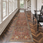 GENIMO 2x10 Runner Rugs for Hallway, Machine Washable Non Slip Vintage Rugs - Image 4