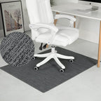Chair Mat for Hardwood Floor, 36" x 48" Heavy Duty Office Chair Mat for Rolling Chairs, Anti Slip, Computer Chair Desk Mat, Floor Protector for Home Office, Graphite Texture