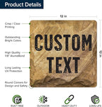 Custom Sign, Custom Street Sign, 11 Font Colors, 13 Font Styles, 4 Hole Options - Image 6