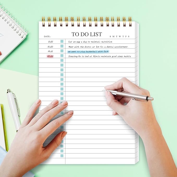 KAICN To Do List Notepad, Undated Daily Planner Notepad - Image 6