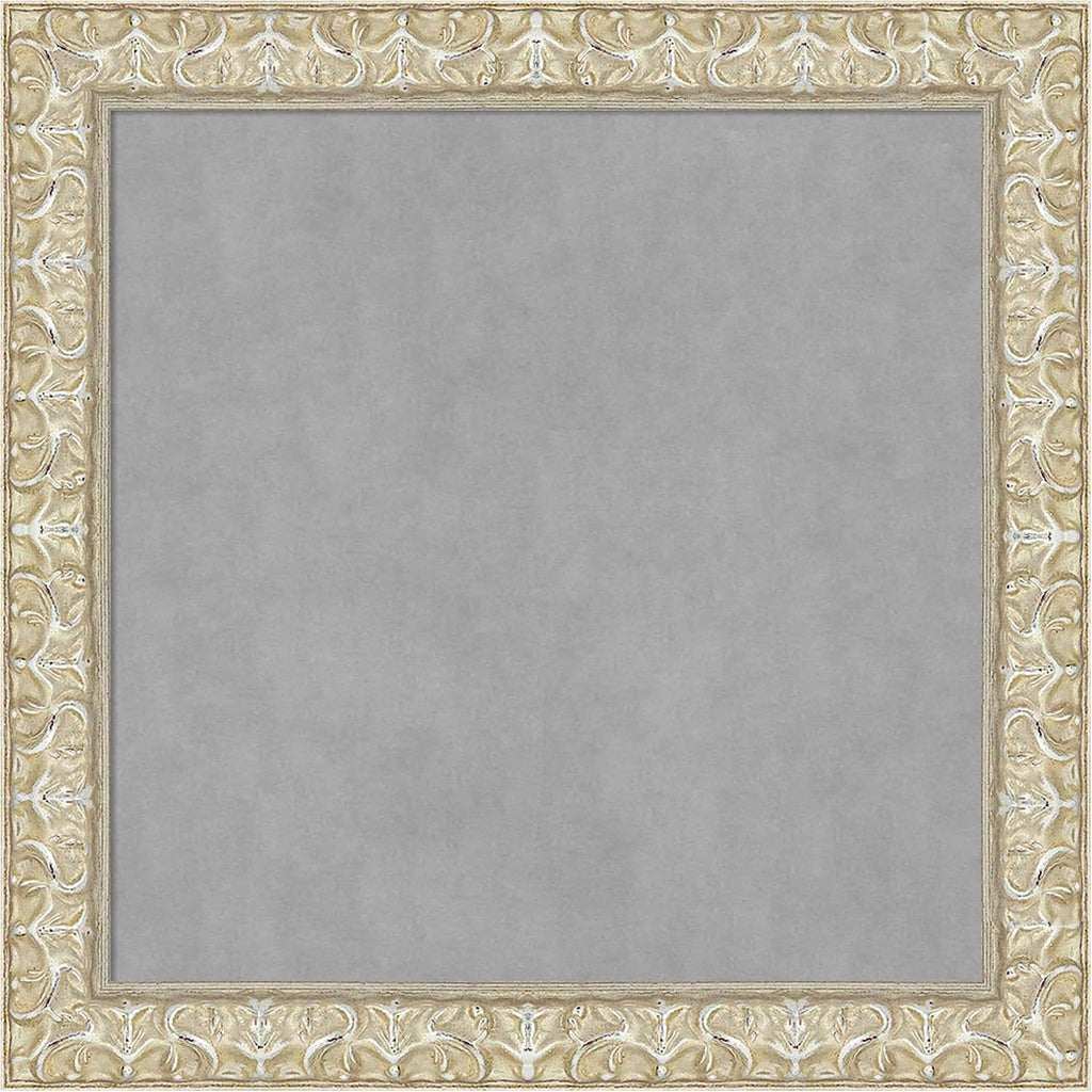 Amanti Art Silver Framed Magnetic Board 14x14 X-Small Vision Board