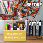 XPH Inspirational Pen Pencil Holder Organizer - Image 6