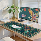 iCasso Desk Mat, Desk Matt for Desktop, Cute Desk Pad Mat, XXL Large Mouse Pad - Image 6
