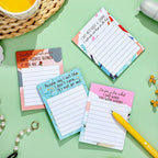 Funny Notepads with Sayings Sticky Funny Office Supplies to Do List Sarcastic - Image 4