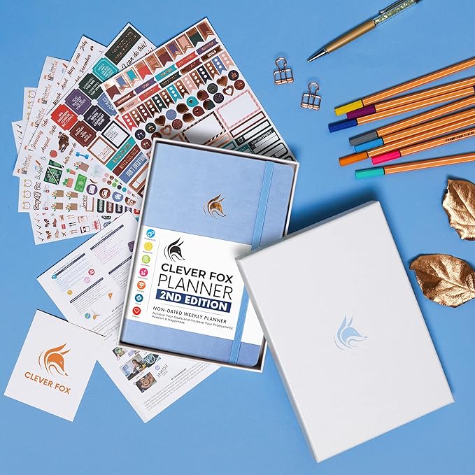 Clever Fox Planner 2nd Edition – Colorful Weekly & Monthly Goal Planner - Image 7