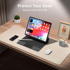 Aothia Large PU Leather Desk Pad Protector – Non-Slip Mouse Pad & Writing Mat - Image 4