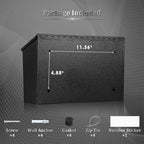 Dalmbox Wall-Mount Mailbox Large Mailbox - Image 7