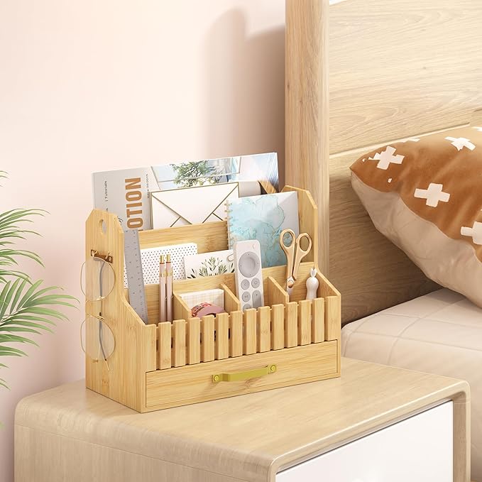 Bamboo Mail Organizer Countertop - Image 7