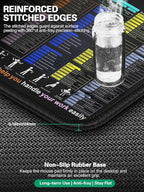 Mouse Pad with Excel Shortcut Keys, Desk Pad with Wireless Charger & Phone Stand - Image 5