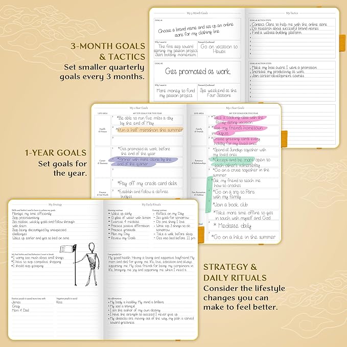 Legend Planner – Weekly & Monthly Life Planner to Hit Your Goals & Live - Image 5