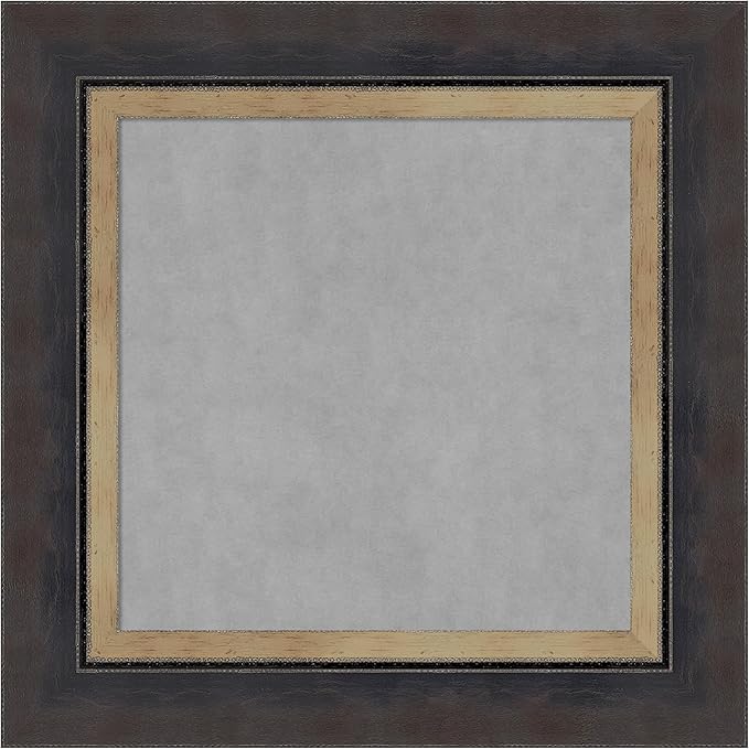 Amanti Art Black Framed Magnetic Board 17x17 X-Small Vision Board by AmantiArt