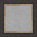 Amanti Art Black Framed Magnetic Board 17x17 X-Small Vision Board by AmantiArt
