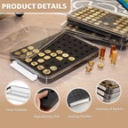 Nuvretk 54 Slot Wax Seal Stamp Head Storage Box - Image 4