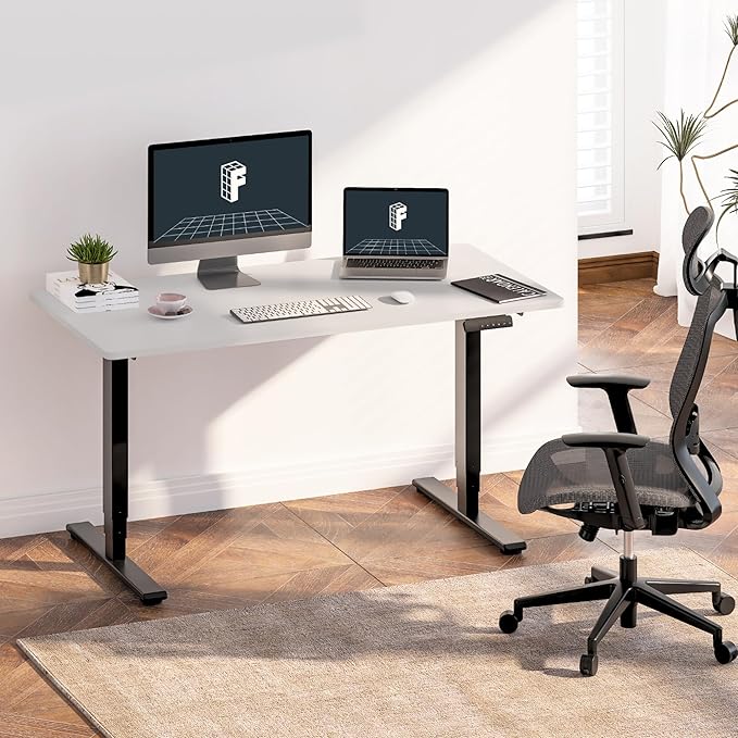 FLEXISPOT E6 3-Stage Dual Motor Electric Standing Desk 48 x 30 Sit Stand Up Desk - Image 2