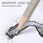 Honoson 200 Pcs Flat Construction Pencils - Image 5