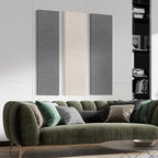 2 Pack 2" Thick Acoustic Panels, 47.24" X 11.81" Fiberglass Wall Panel - Image 4