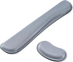 Hoewina Keyboard Wrist Rest, Ergonomic Wrist Rest, Superfine Fabric and Gel by Hoewina