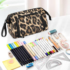 Bolaz Big Capacity Pencil Pen Case Pouch Bag School College Office Organizer - Image 5