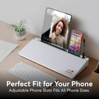 HURUC Small Glass Desktop Whiteboard - Image 4