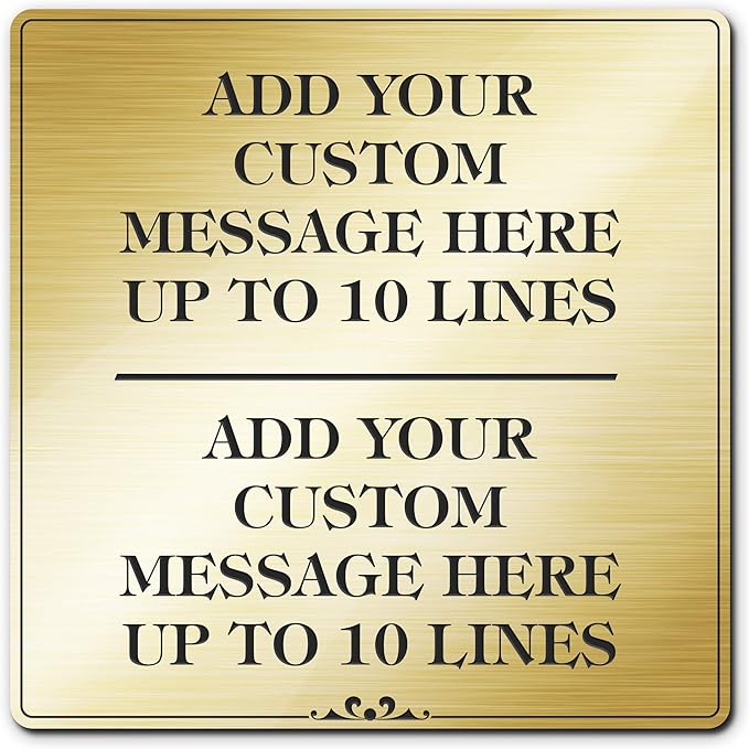 Custom Sign, Office Sign, Business/Office Name Plates by MySignCenter