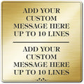 Custom Sign, Office Sign, Business/Office Name Plates by MySignCenter