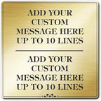 Custom Sign, Office Sign, Business/Office Name Plates by MySignCenter