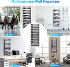 Solinxe 12-Tier Wall File Organizer, Mesh Mail Organizer Wall Mounted Paper - Image 7