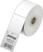 2.25" x 3" Thermal Labels | 6 Rolls | 5040 Labels | fits Zebra, Offnova Thermal - Image 2