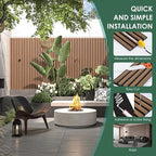 VallisCo 4-Piece Wood Slat Acoustic Panels - Image 6