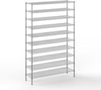 Regal Altair 18" Deep x 60" Wide x 96" Height Wire Shelving Kit | 10-Tier | NSF by Regal+Altair
