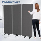 Acoustic Room Divider Privacy Panel - Image 6