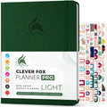 Clever Fox Planner PRO Light – Weekly & Monthly Life Planner to Increase