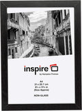 Inspire for Business "KENA4BLKNG" Kent 21 x 30 cm A4 Easy Loader Photo/Poster Frame - Black