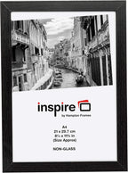 Inspire for Business "KENA4BLKNG" Kent 21 x 30 cm A4 Easy Loader Photo/Poster Frame - Black