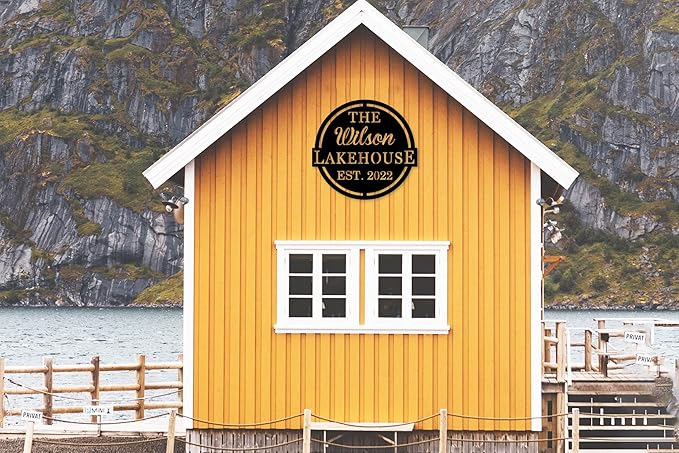 Personalized Lake House Sign - Image 3