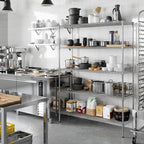 Regal Altair 18" Deep x 54" Wide x 74" Height Wire Shelving Kit | 5-Tier | NSF - Image 6