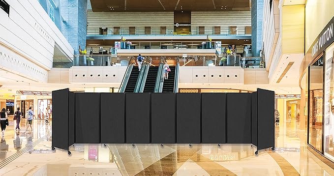Versare Room Divider 360 Portable Wall Partition | Folding Panels | Large - Image 6