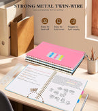 Blank Spiral Notebook Journal 8.5” x 11”, A4 Large Sketch Book - Image 6