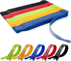 OneLeaf 110PCS Cord Organizer 8 × 1/2" Reusable Cable Ties by OneLeaf