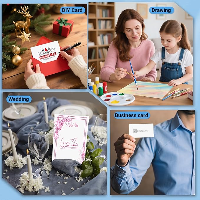 Cardstock 5x7, 110 Sheets Card Stock, Heavy Card stock, Cardstock Paper - Image 7