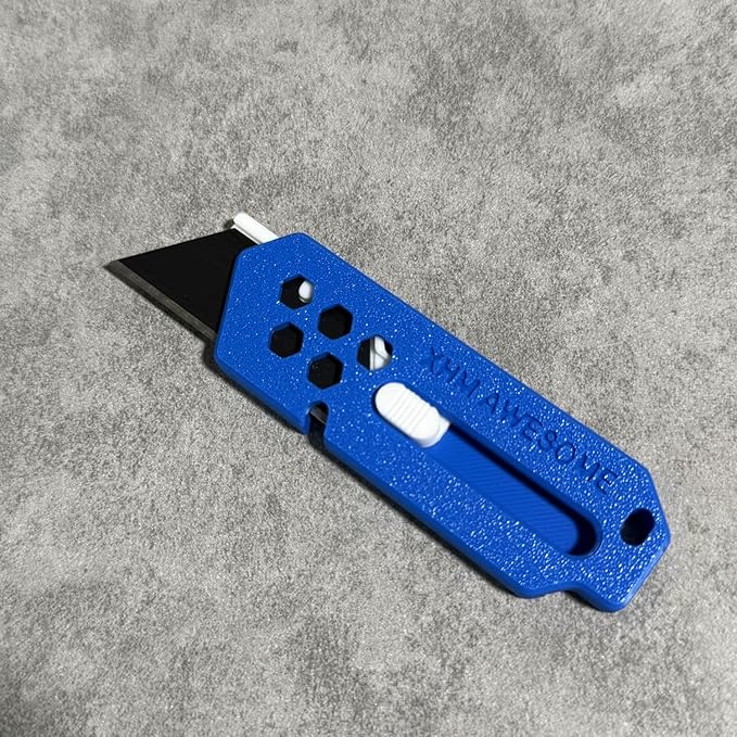 XHM Awesome Small Box Cutter Retractable Blade Ultility Knife, - Image 2