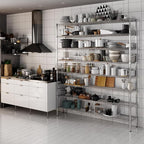 Regal Altair 14" Deep x 72" Wide x 86" Height Wire Shelving Kit | 8-Tier | NSF - Image 6