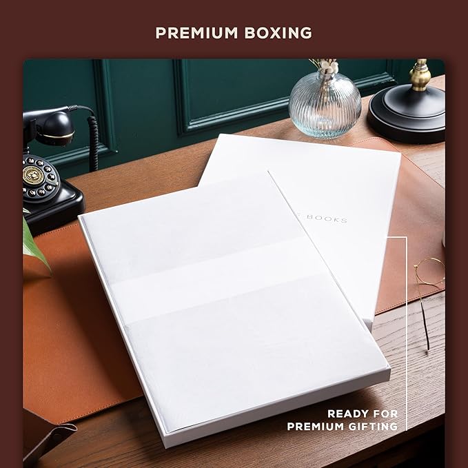Beechmore Books A3 Sketchbook – 11.7x16.5 Premium Vegan Leather Bound Large - Image 3
